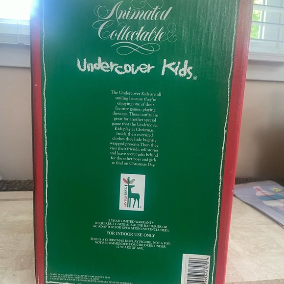 Undercover Kids 1993 “A.J. Horn Animated Christmas doll - Picture 5 of 8